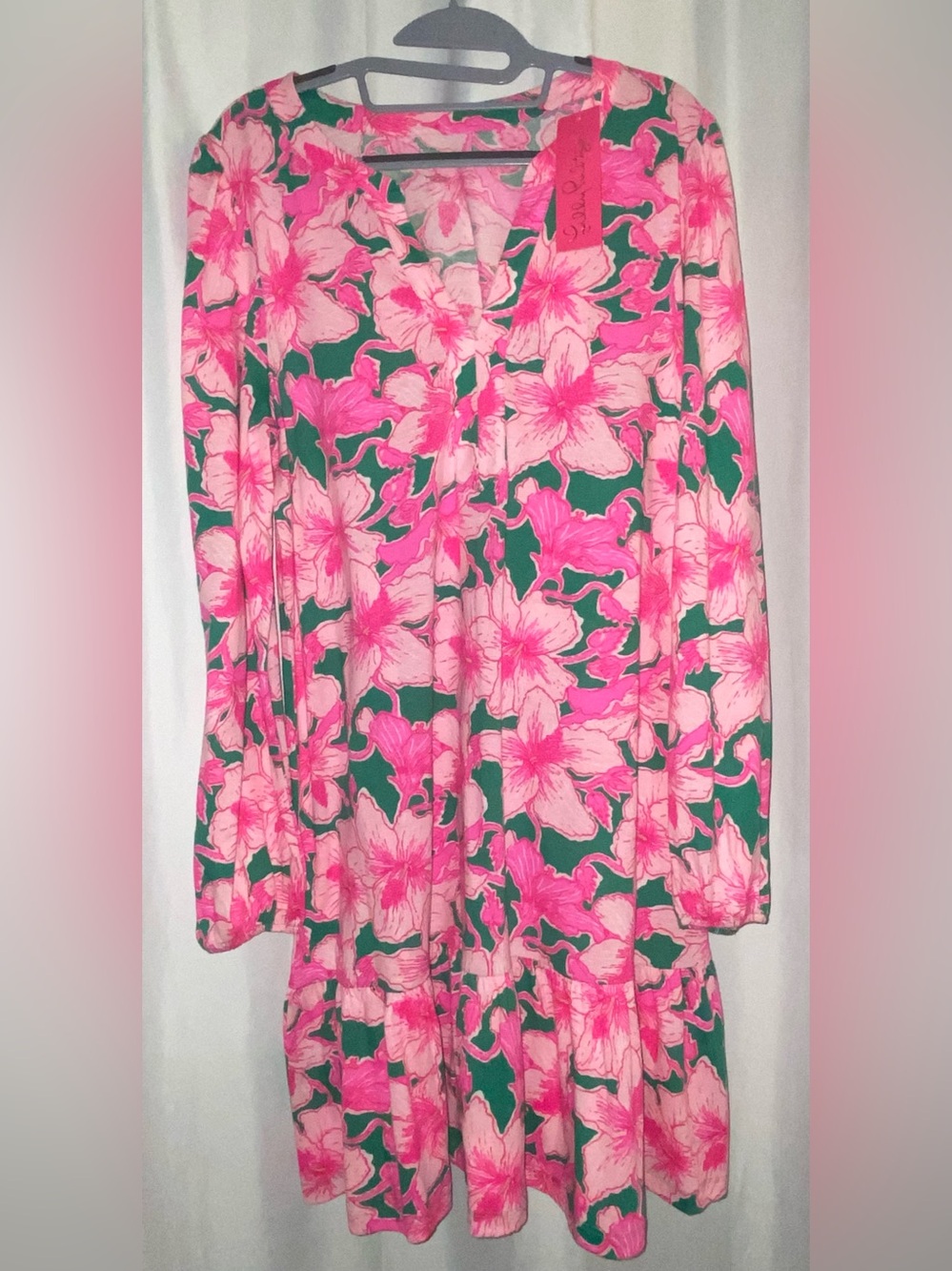 New With Tags - Lilly Pulitzer Alyssa Long Sleeve Dress - Size L